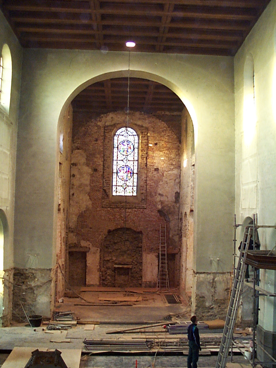 Restoration of the west choir 3